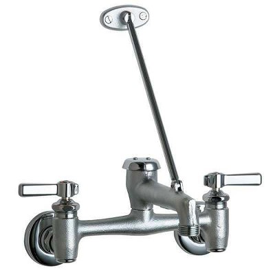 Chicago Faucet  Straight Service Sink Faucet,12.0gpm,PK8 897-MPRCF