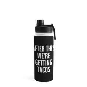 EnvyArt Getting Tacos Water Bottle - Society6 - 1 of 4