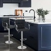 BestMasssage Bar Stools Set of 2 Adjustable Bar Stool Bar Chairs - 2 of 4