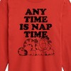 Boys' - Garfield - Nap Sketch Long Sleeve Graphic T-Shirt - 2 of 4