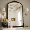 BEAUTYPEAK Arched Vintage Baroque Bathroom Vanity Mirrors - 2 of 4