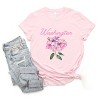 Simply Sage Market Washington Flower Colorful Short Sleeve Tee - 3 of 4