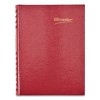 CoilPro Ruled Daily Planner, 8.25 x 5.75, Red Cover, 12-Month (Jan to Dec): 2025 - 3 of 4