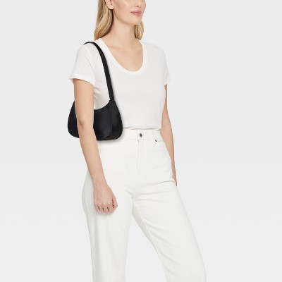 Simple Shoulder Bag - Wild Fable Black - image 2