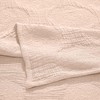 Modern Circles Cotton Medium Weight Woven Coverlet by Blue Nile Mills - 3 of 4
