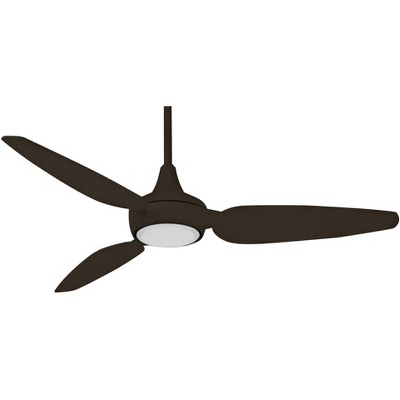 60" Minka Aire Seacrest Bronze Dimmable LED Outdoor Smart Ceiling Fan Wet Rated for Porch Patio Gazebo Exterior