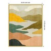 Amanti Art Canyon Oasis I by Grace Popp Wood Framed Wall Art Print - 4 of 4