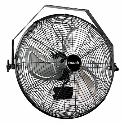 NewAir 18" High Velocity Wall Mounted Fan Black