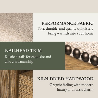 Adrien Brown Backless Saddle Wood Counter Stool