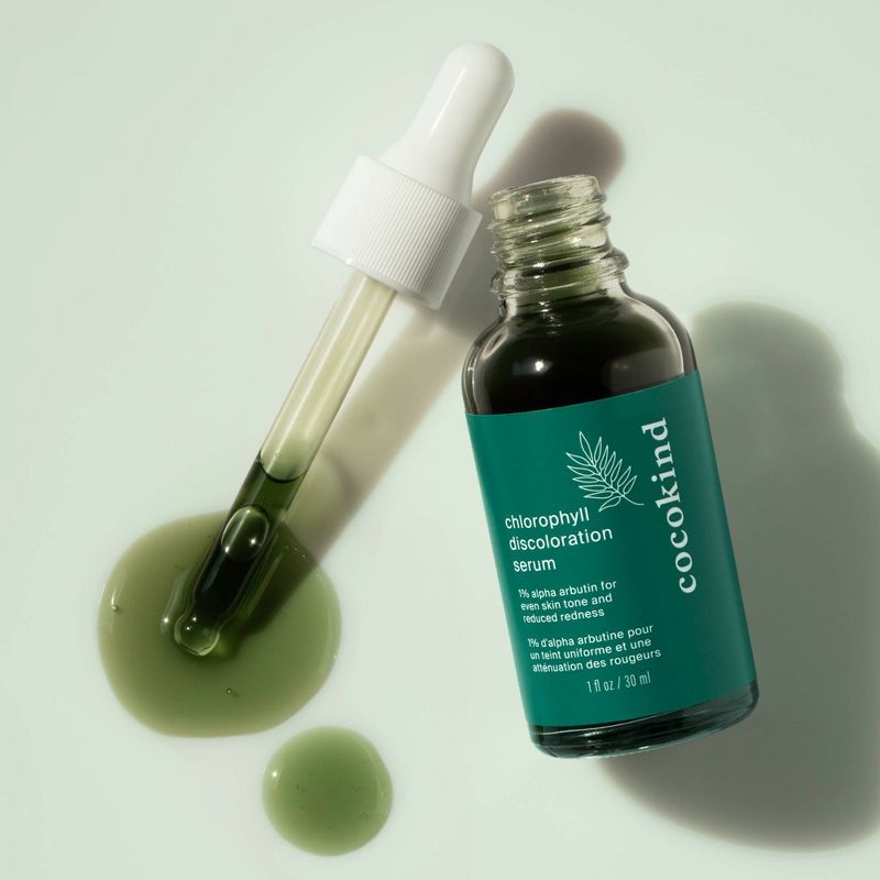 cocokind Chlorophyll Discoloration Face Serum - 1oz, 3 of 6