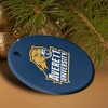 Averett University Cougars Logo Porcelain Holiday Christmas Tree Ornament - 4 of 4