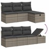 vidaXL Sofa Set Grey, Dark Grey - 3 of 4