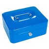 Fleming Supply Portable Locking Cash Box With Removable Coin Tray - 2 of 3