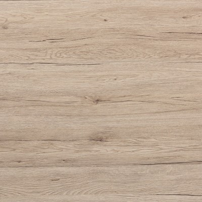 Honore 5-Piece Mid-Century Modern Dining Set in Light Brown and Matte Black