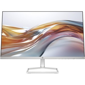 HP Inc. Series 5 23.8 inch FHD White Monitor - 524sw 23.8" FHD (1920 x 1080) 48-100 - 1 of 4