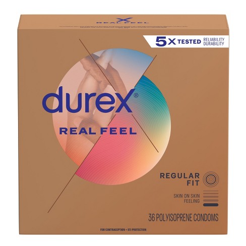 Durex Real Feel Value Pack - 36ct - image 1 of 4