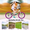 Whisen 20" Freestyle Kids Bike with Single Speed Children's Bicycle, Gift for Boys Girls Age 7-10 Years Old - 2 of 4