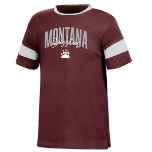 NCAA Montana Grizzlies Girls' Knot T-Shirt - 1 of 3