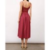 Women's Chloe Contrast Rib Midi Dress - Loucia - 3 of 4