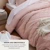 Queen Comforter Set -Bedsure 3Pcs Comforter Bedding Set with Intricate Solid Embroidery - 4 of 4