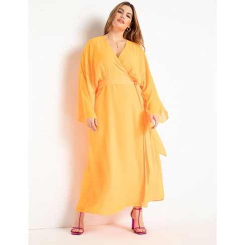 Eloquii yellow clearance dress