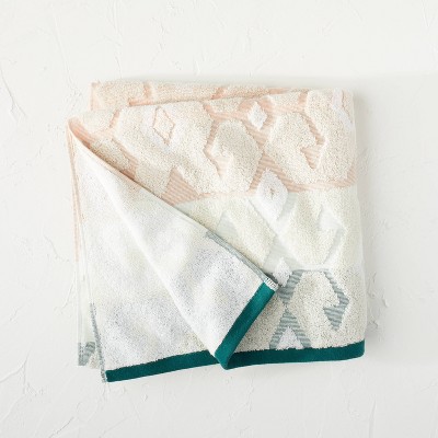 Photo 1 of 2- Global Geo Block Bath Towel - Opalhouse designed with Jungalow