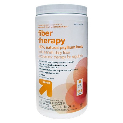 Fiber Therapy Supplement - Smooth Orange Flavor - 23.3oz - up & up™