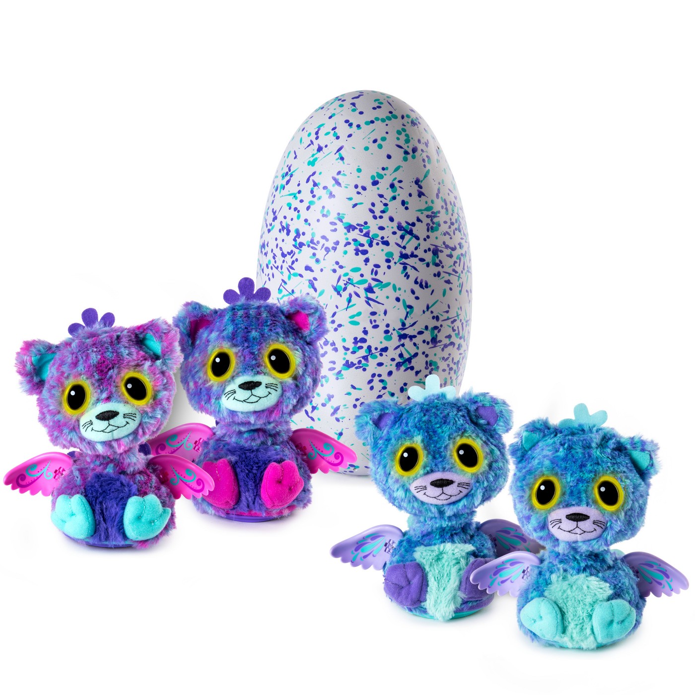 Hatchimals Surprise Peacat Hatching Egg w/Surprise Twin by Spin Master