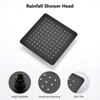 Okak 10IN High Pressure Shower Heads with 11IN Extension Arm, Handheld Shower Head with 6 Settings Adjustable, Dual Shower Head - 4 of 4