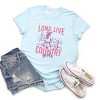 Long Live Country Girls Glitter - Womens Short Sleeve Graphic T-Shirt - 2 of 4