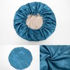 Anna-Kaci Silk Sleep Bonnet Adjustable Elastic Band Smooth Hair Protection Cap for Curly and Natural Hair - 4 of 4