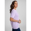 Jessica London Women's Plus Size Shaker Tee - 4 of 4