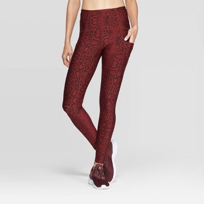 red champion leggings