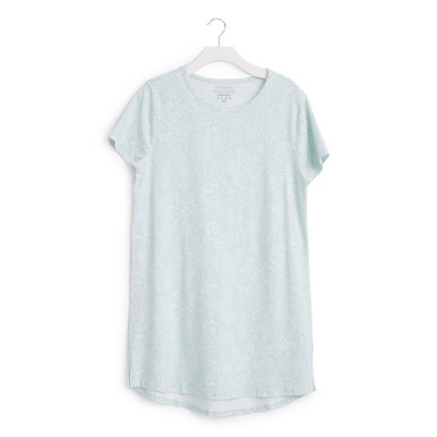 Vera Bradley Women's Outlet Knit Cotton/Spandex Short-Sleeved Night Dress