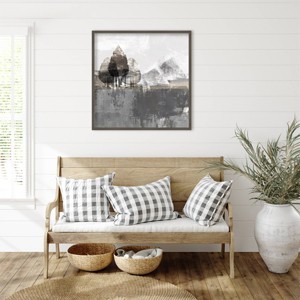 Amanti Art Textured Landscape by Northern Lights Framed Wall Art Print - 1 of 4