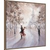 Amanti Art Only Us Paris by Isabella Karolewicz Canvas Wall Art Print Framed - 2 of 4