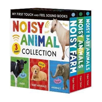 My First Noisy Touch and Feel Sound Book Boxed Set - by  Tiger Tales (Mixed Media Product)