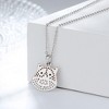 Sandy Shiba Dog Pendant Necklace for Women Sterling Silver Cz Ginger Lyne Collection - 4 of 4