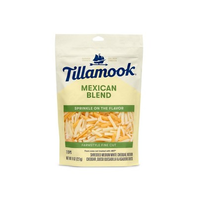 Tillamook Farmstyle Fine Cut Mexican Blend Shredded Cheese - 8oz