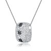 Guili Sterling Silver Cubic Zirconia Pave Necklace - 2 of 2