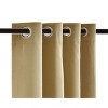 Legacy Decor Blackout Room Divider Panel Privacy Partition Heavyweight Premium Fabric Thermal Insulated Grommet Top - 3 of 4