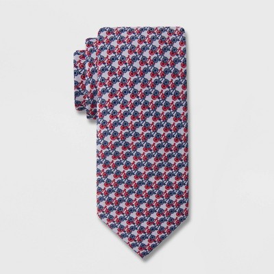 Men's Palmer Bikes Tie - Goodfellow & Co™ Red One Size