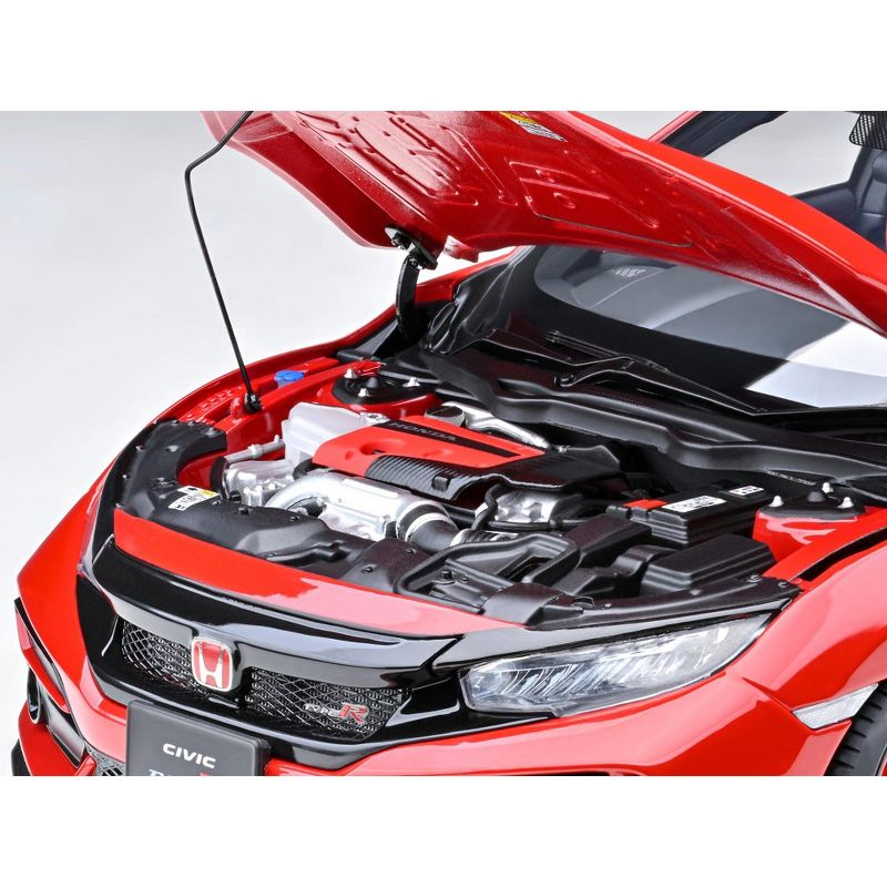 2021 Honda Civic Type R (FK8) RHD (Right Hand Drive) Flame Red 1/18 Model Car by Autoart, 3 of 7