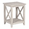 Saint Birch Honduras End Table, Washed Gray - 2 of 4