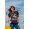 Womens Still Plays With Dolls Funny Creepy Voodoo Curse Tee for Ladies - Crazy Dog Women's T Shirt For Halloween Season - 3 of 4