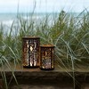 Forest Trees Punched Metal Candle Holder (Set of 2) - 3 of 4