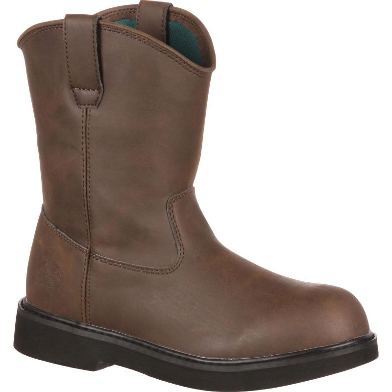 Georgia Boot Toddler Boys' Brown Pull On Boot, 1 of 9