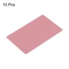 Unique Bargains Smooth Laser Engraving Metal DIY Craft Business Cards 10 Pcs - 3 of 4