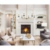Elegant Lighting Cohen 42 inch pendant in black and brass - 2 of 4