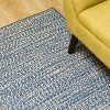 Colonial Mills Monterey Wool Tweed Braided Rug, Blue 20" x 30", Rectangle Shape - 4 of 4